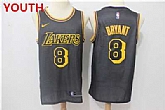 Youth Nike Lakers #8 Kobe Bryant Black City Edition Swingman Jersey,baseball caps,new era cap wholesale,wholesale hats